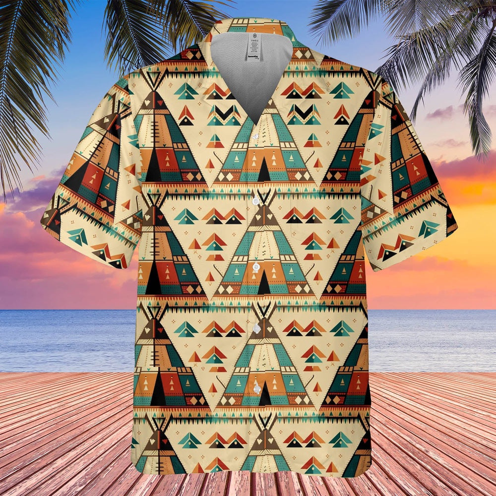 Native American Hawaiian Shirt, Carry Your Unique Style With Every Step Hawaiian Shirt, Native Pattern Shirt