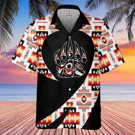 Native American Hawaiian Shirt, Cherish Mother Earth Hawaiian Shirt, Native Pattern Shirt