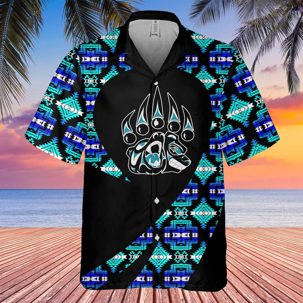 Native American Hawaiian Shirt, Conquer Any Challenge Hawaiian Shirt, Native Pattern Shirt