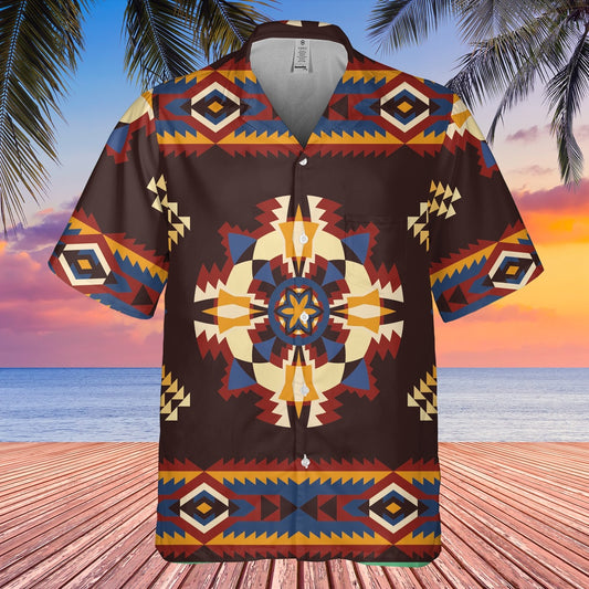 Native American Hawaiian Shirt, Create A Warm And Inviting Ambiance Hawaiian Shirt, Native Pattern Shirt