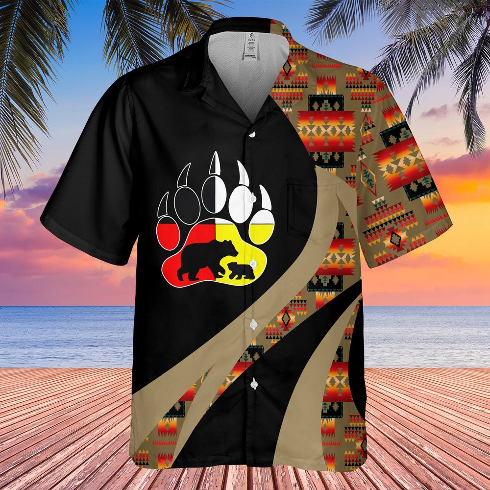 Native American Hawaiian Shirt, Discover New Worlds Hawaiian Shirt, Native Pattern Shirt