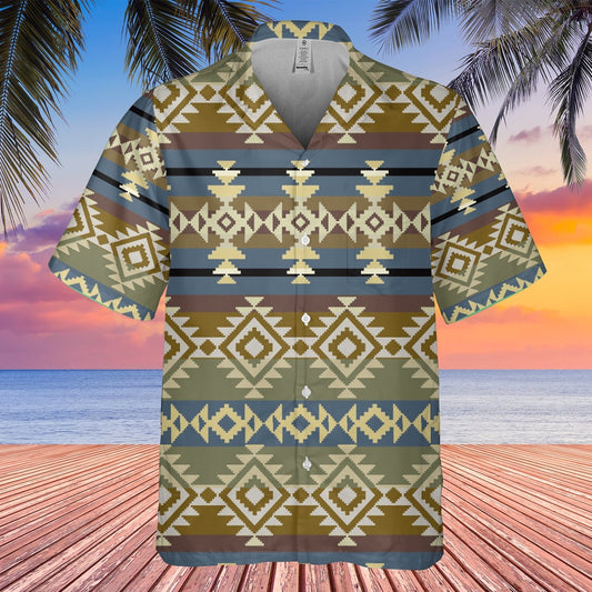 Native American Hawaiian Shirt, Elevate Your Style With Striking Patterns Hawaiian Shirt, Native Pattern Shirt