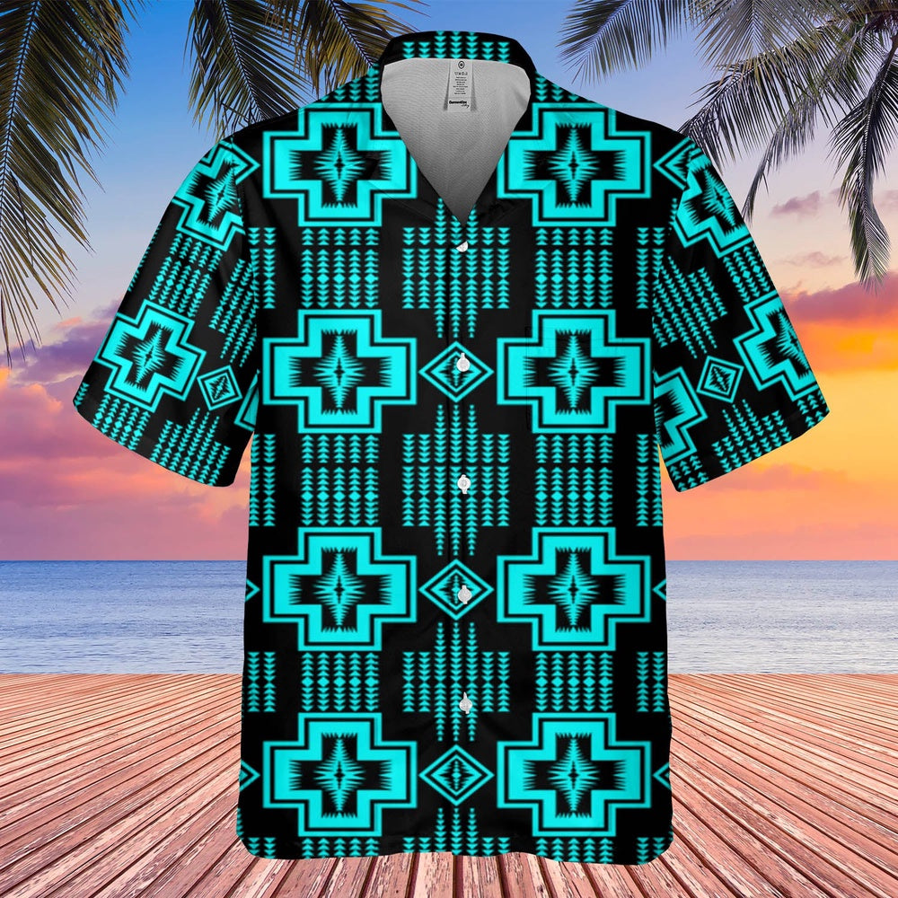 Native American Hawaiian Shirt, Elevating Fashion Style Hawaiian Shirt, Native Pattern Shirt