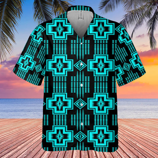 Native American Hawaiian Shirt, Elevating Fashion Style Hawaiian Shirt, Native Pattern Shirt
