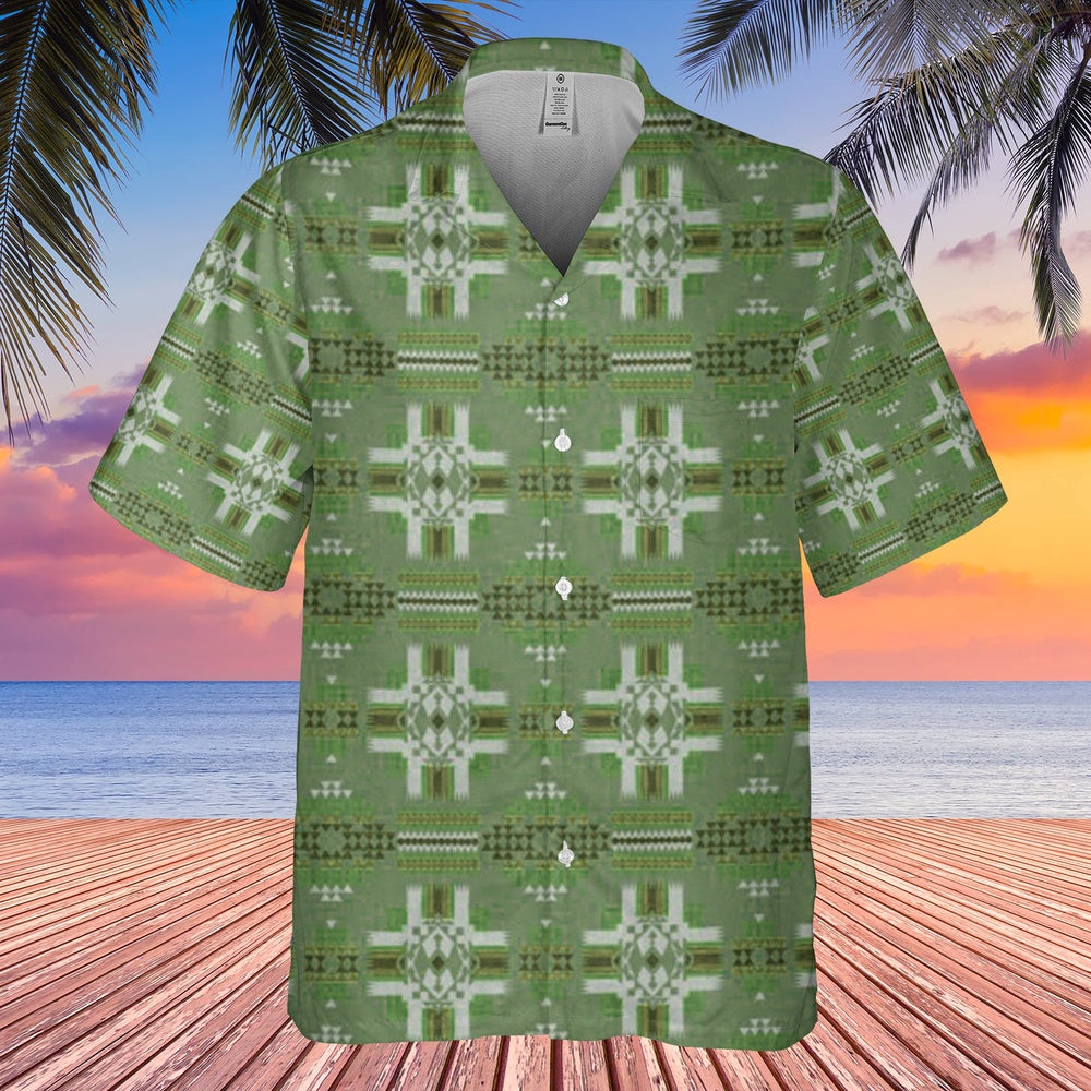 Native American Hawaiian Shirt, Enchantment Pattern Hawaiian Shirt, Native Pattern Shirt