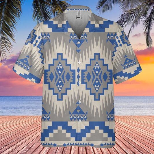 Native American Hawaiian Shirt, Exude Confidence With Eye-Catching Patterned Apparel Hawaiian Shirt, Native Pattern Shirt