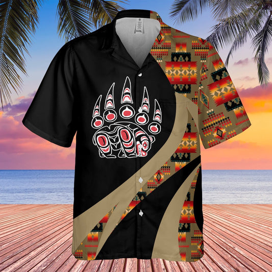 Native American Hawaiian Shirt, Go Beyond Limits Hawaiian Shirt, Native Pattern Shirt