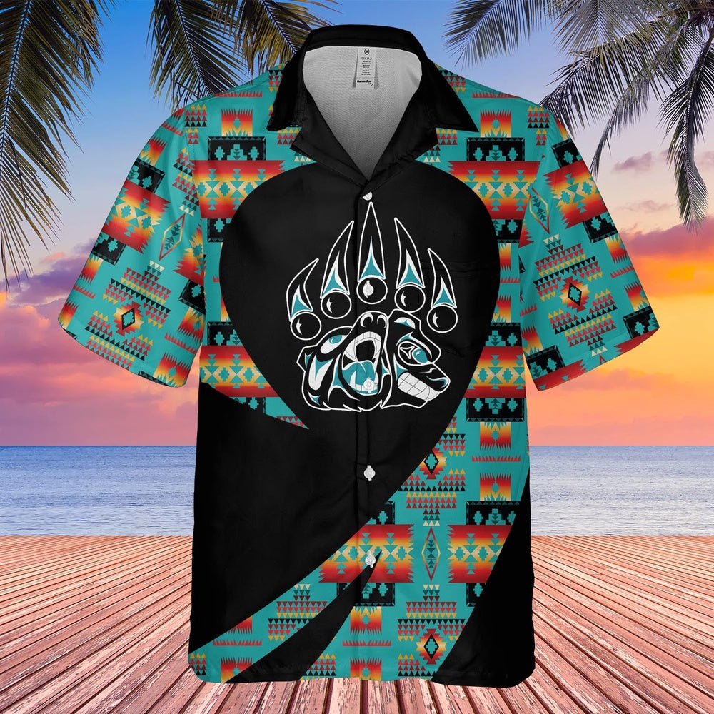 Native American Hawaiian Shirt, Invisible Connection Hawaiian Shirt, Native Pattern Shirt