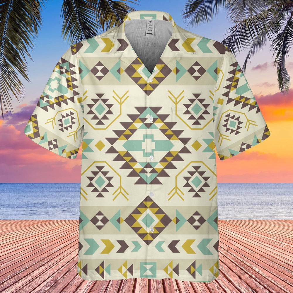 Native American Hawaiian Shirt, Keep Your Belongings Organized And Stylish Hawaiian Shirt, Native Pattern Shirt