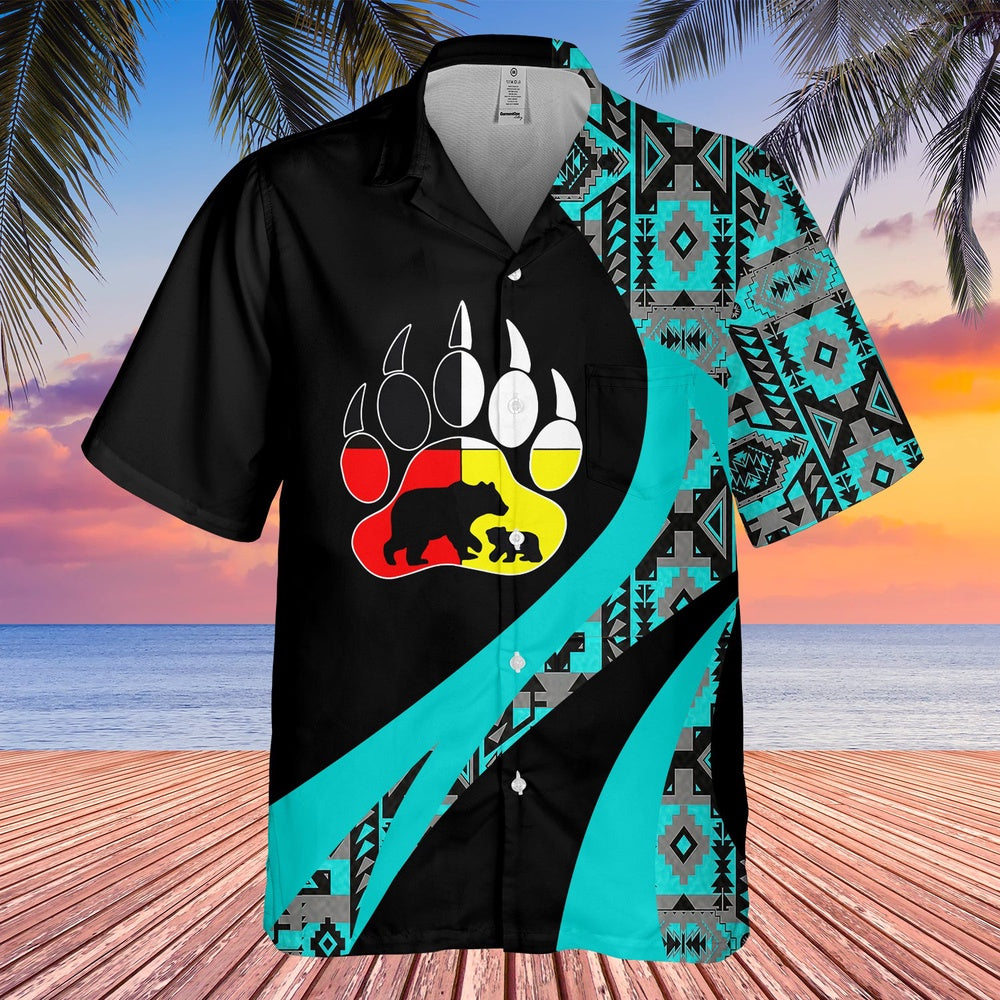 Native American Hawaiian Shirt, Live The Life You Want Hawaiian Shirt, Native Pattern Shirt