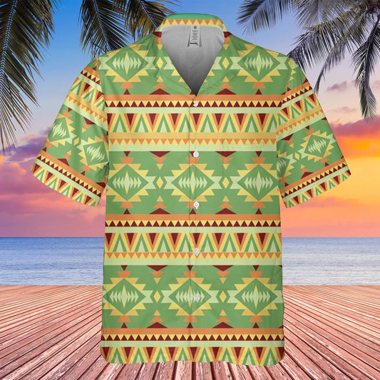 Native American Hawaiian Shirt, Make A Lasting Impression With Exclusive Patterns Hawaiian Shirt, Native Pattern Shirt