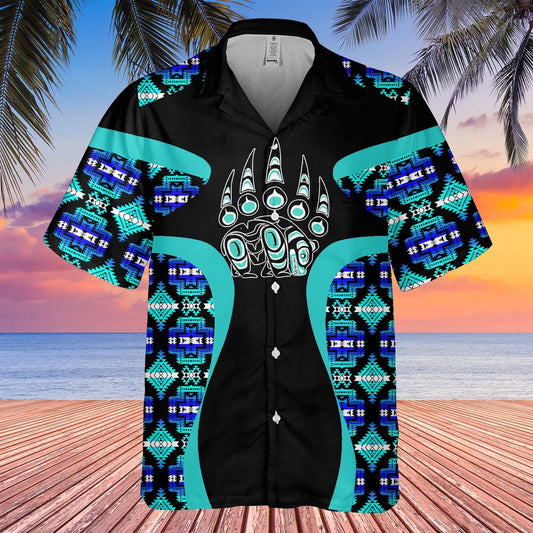 Native American Hawaiian Shirt, Mysteries Of The Deep Forest Hawaiian Shirt, Native Pattern Shirt