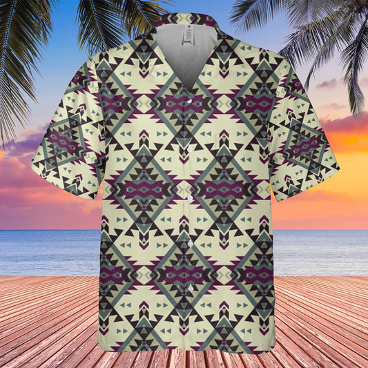 Native American Hawaiian Shirt, Patterns That Tell Historical Stories Hawaiian Shirt, Native Pattern Shirt