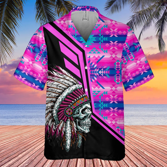 Native American Hawaiian Shirt, Prairie Memories Hawaiian Shirt, Native American Chief Shirt, Native Pattern Shirt