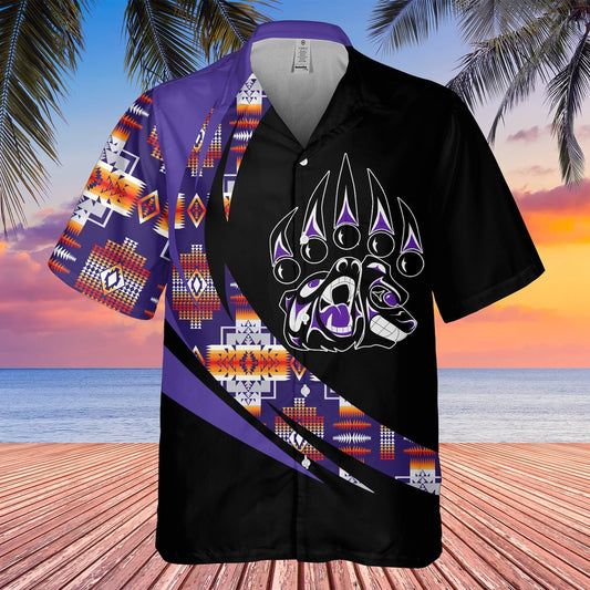 Native American Hawaiian Shirt, Protect Nature Hawaiian Shirt, Native Pattern Shirt