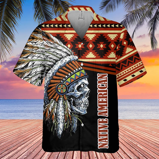 Native American Hawaiian Shirt, Sacred Secret Hawaiian Shirt, Native American Chief Shirt, Native Pattern Shirt