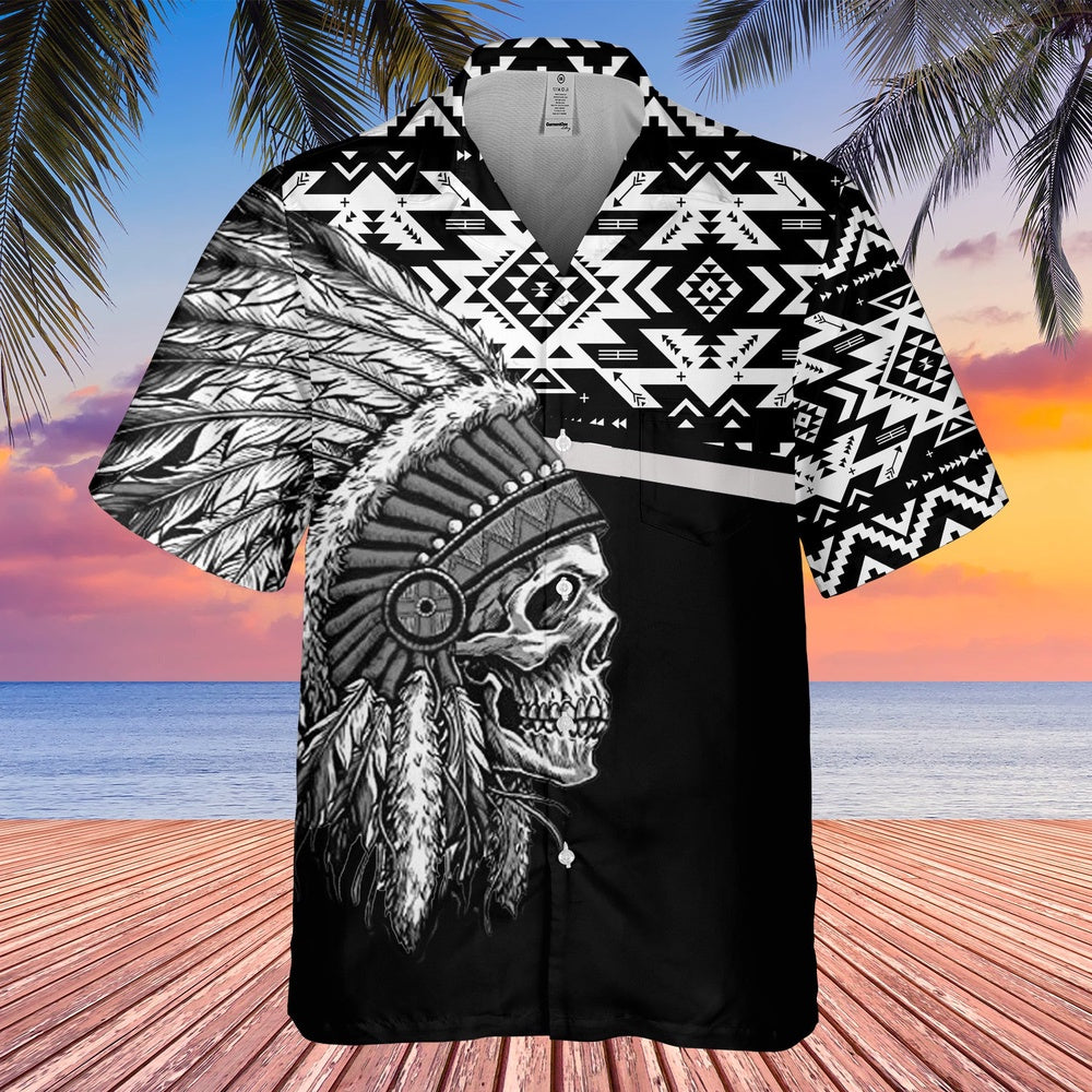 Native American Hawaiian Shirt, Shadow Oath Hawaiian Shirt, Native American Chief Shirt, Native Pattern Shirt
