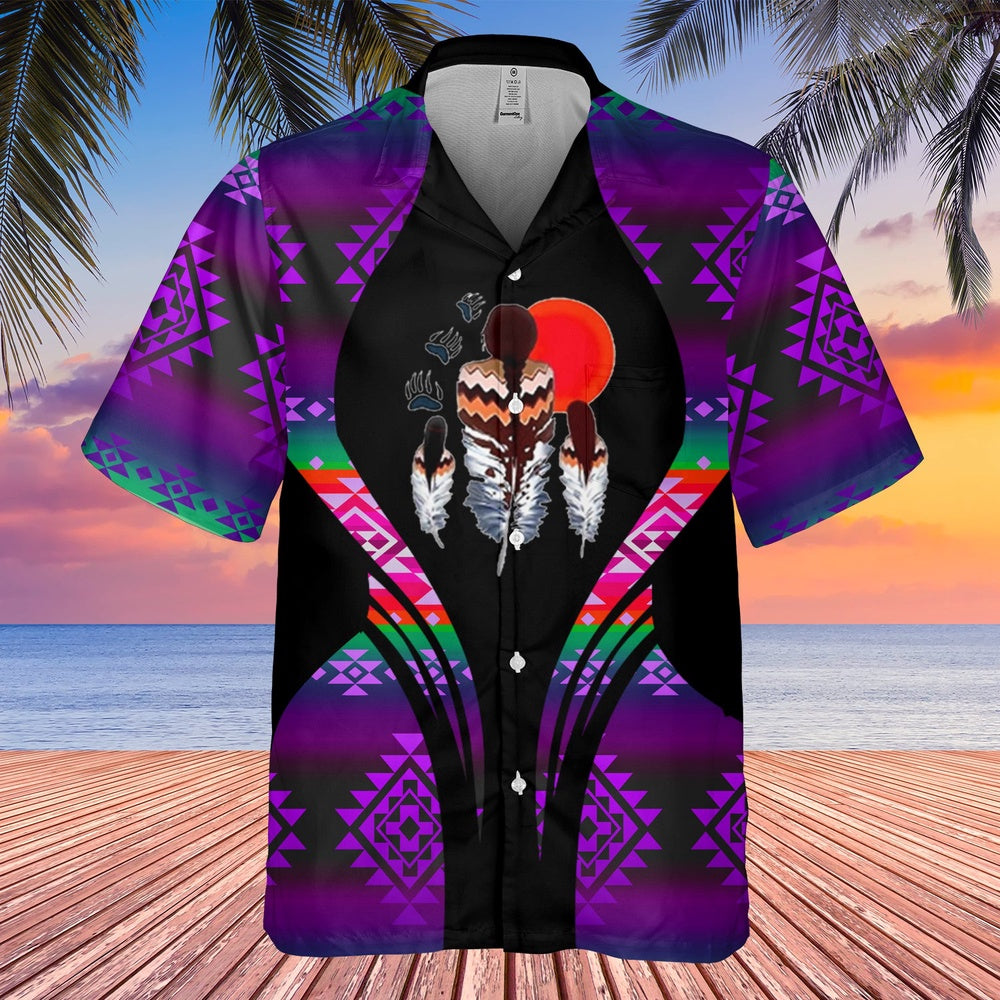 Native American Hawaiian Shirt, Stand Out In A Competitive Market With Unique Patterns Hawaiian Shirt, Native Pattern Shirt