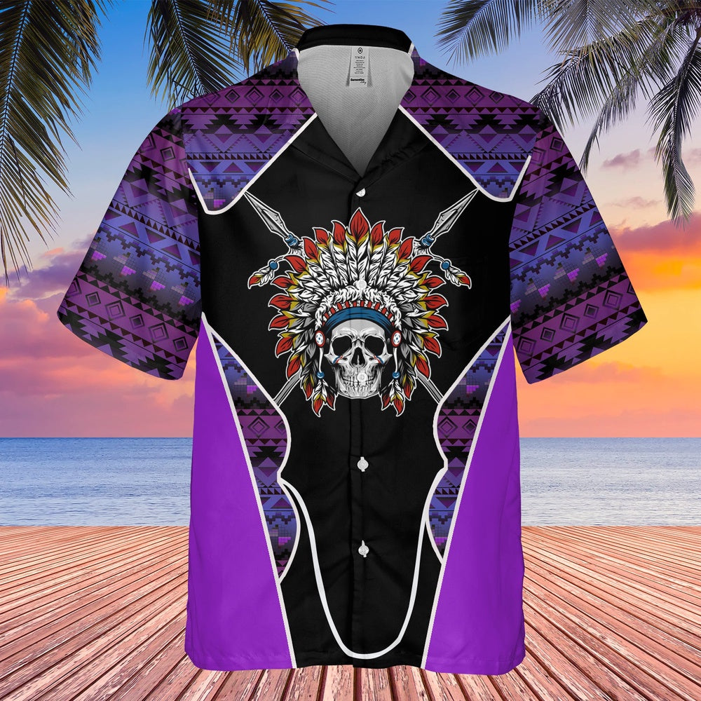 Native American Hawaiian Shirt, Yearning For Peace Hawaiian Shirt, Native American Chief Shirt, Native Pattern Shirt