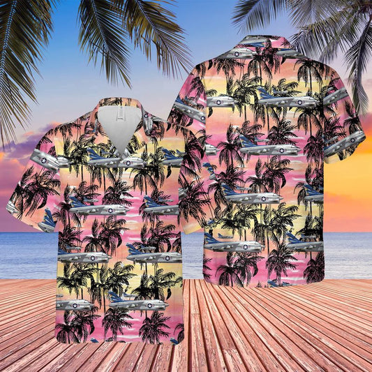 Navy Hawaiian Shirt, Us Navy A7E Corsair Ii Of Va-153 Hawaiian Shirt, Navy Shirts Mens