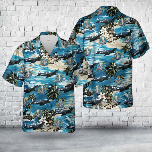 Navy Hawaiian Shirt, Us Navy Chance Vought F4U-4 Corsair Of Vf-192 Hawaiian Shirt, Navy Shirts Mens