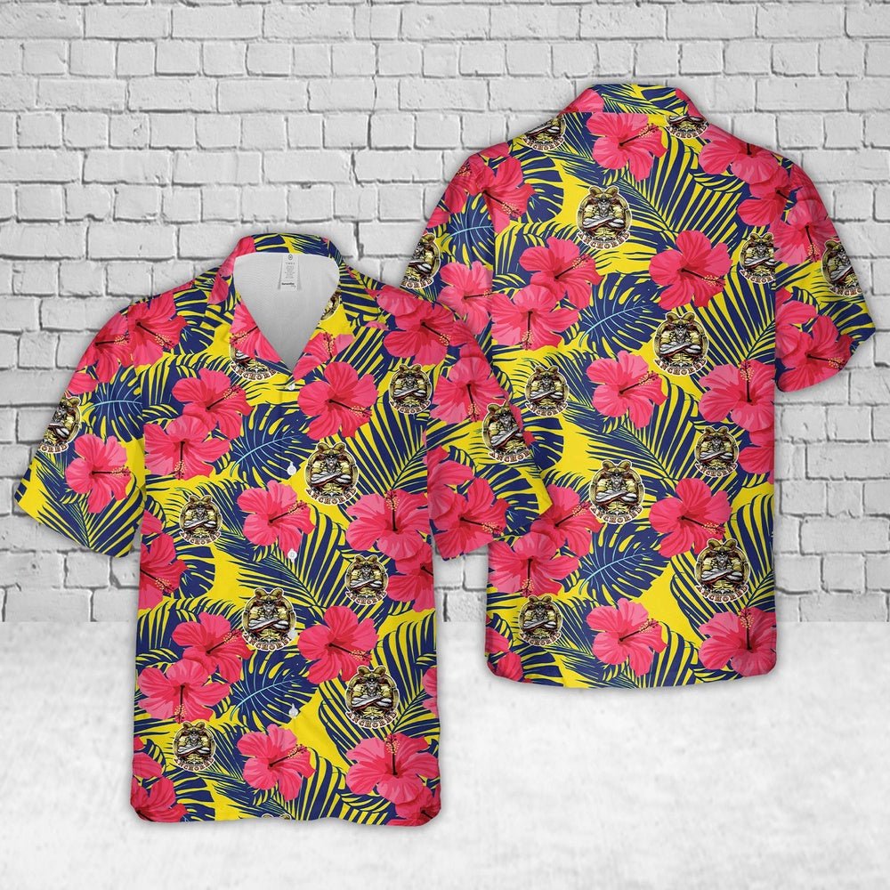 Navy Hawaiian Shirt, Us Navy Chief Petty Officer Submarine Warfare Hawaiian Shirt, Navy Shirts Mens