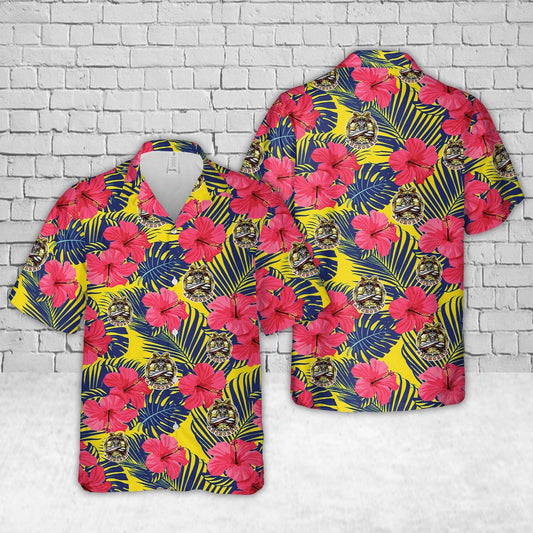 Navy Hawaiian Shirt, Us Navy Chief Petty Officer Submarine Warfare Hawaiian Shirt, Navy Shirts Mens