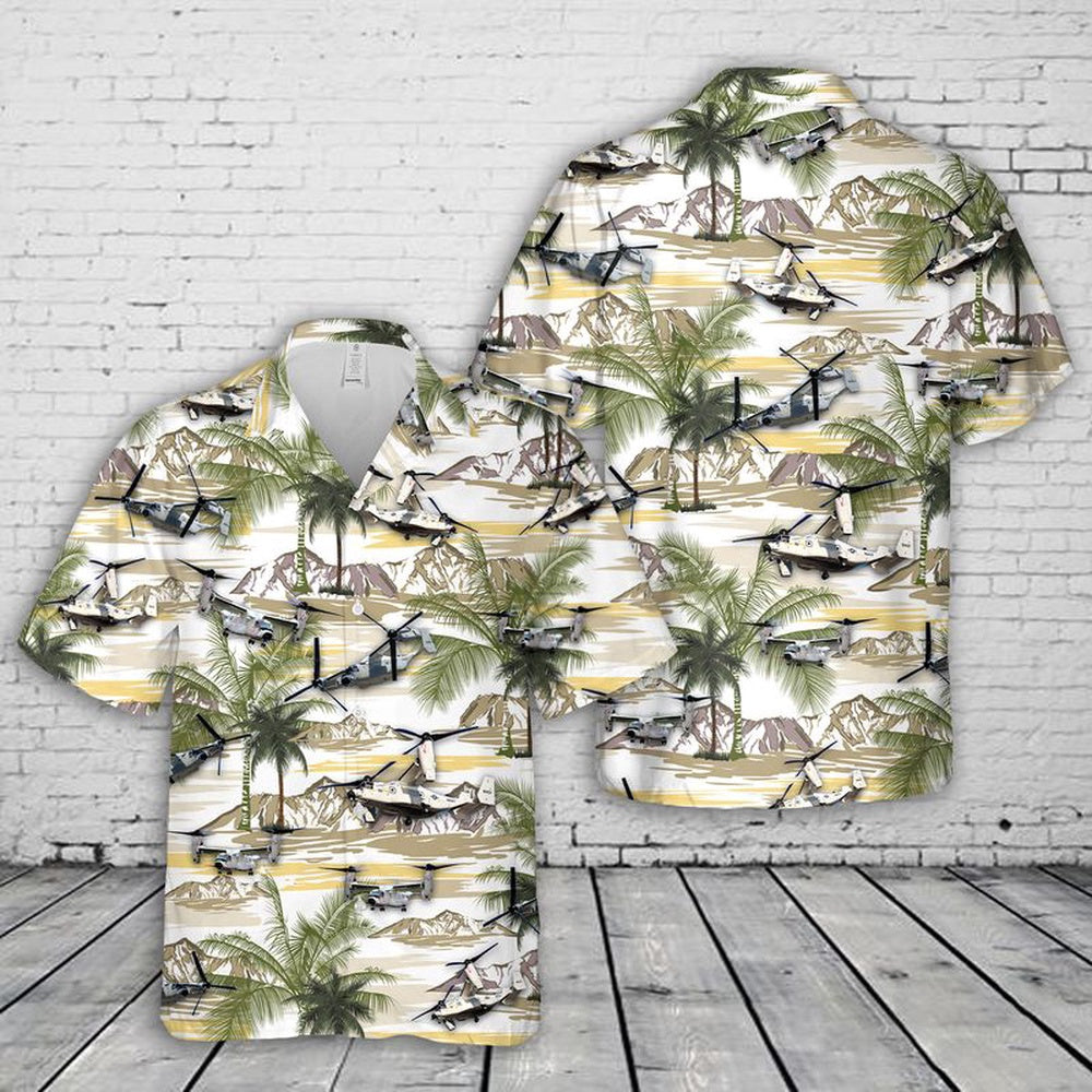 Navy Hawaiian Shirt, Us Navy Cmv-22B Osprey Hawaiian Shirts, Navy Shirts Mens