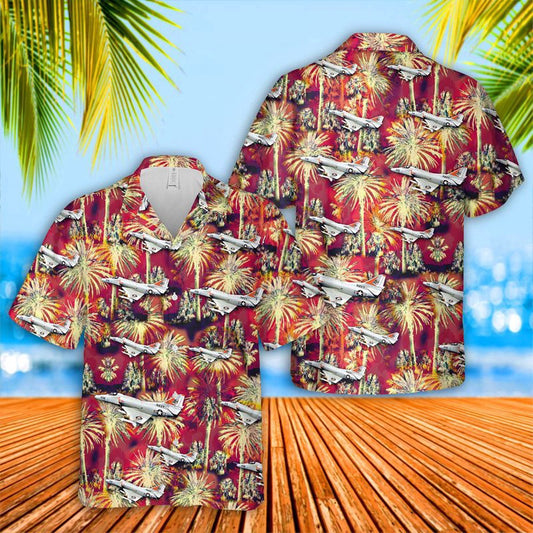 Navy Hawaiian Shirt, Us Navy Douglas A-4 Skyhawk Hawaiian Shirt, Navy Shirts Mens