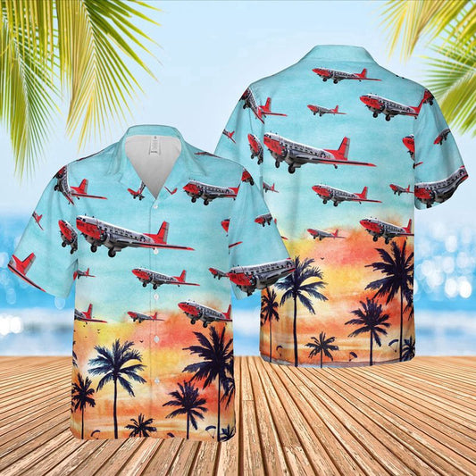 Navy Hawaiian Shirt, Us Navy Douglas C-117D Hawaiian Shirt, Navy Shirts Mens