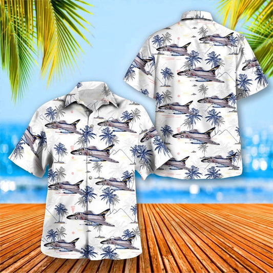 Navy Hawaiian Shirt, Us Navy Douglas F4D-1 Skyray Hawaiian Shirt, Navy Shirts Mens