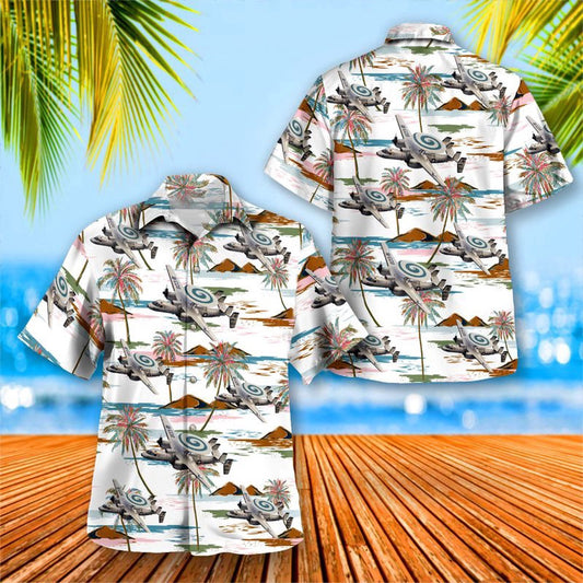 Navy Hawaiian Shirt, Us Navy E-2C Scewtops Hawaiian Shirt, Navy Shirts Mens
