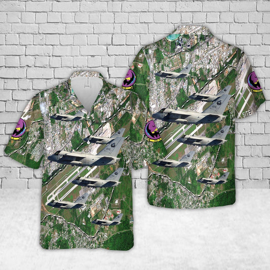 Navy Hawaiian Shirt, Us Navy Es-3A Vq-5 Seashadows Hawaiian Shirt, Navy Shirts Mens