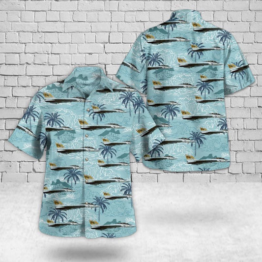 Navy Hawaiian Shirt, Us Navy F-14A Tomcat Of Vfa-32 Fighting Swordsmen Hawaiian Shirt, Navy Shirts Mens