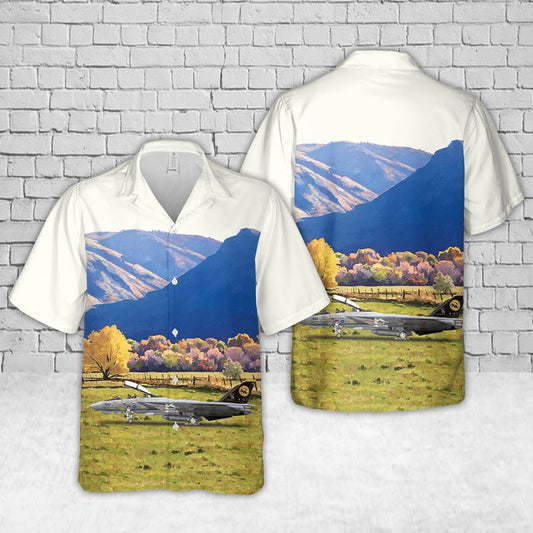 Navy Hawaiian Shirt, Us Navy F-14D-170-Gr Tomcat Of Strike Fighter Squadron 31 (Vfa-31) Tomcatters Hawaiian Shirt, Navy Shirts Mens
