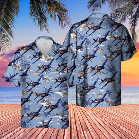 Navy Hawaiian Shirt, Us Navy Grumman F6F Hellcat Hawaiian Shirt, Navy Shirts Mens