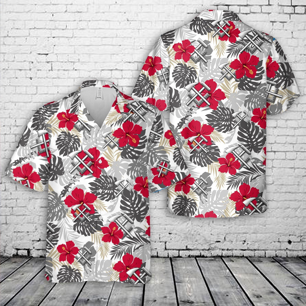 Navy Hawaiian Shirt, Us Navy Hull Maintenance Technician (Ht) Hawaiian Shirt, Navy Shirts Mens