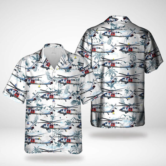 Navy Hawaiian Shirt, Us Navy Mh-60 Knighthawk Search And Rescue Hawaiian Shirt, Navy Shirts Mens