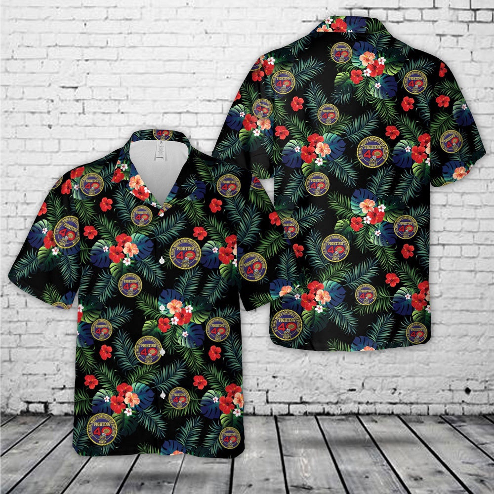 Navy Hawaiian Shirt, Us Navy Naval Mobile Construction Battalion 40 Hawaiian Shirt, Navy Shirts Mens