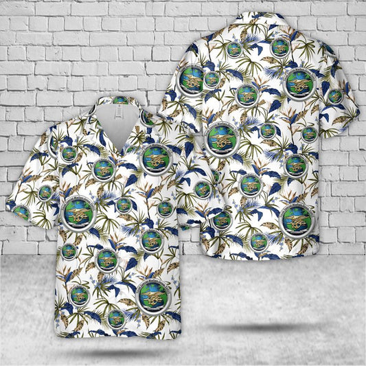 Navy Hawaiian Shirt, Us Navy Naval Special Warfare Group 3 Hawaiian Shirt, Navy Shirts Mens