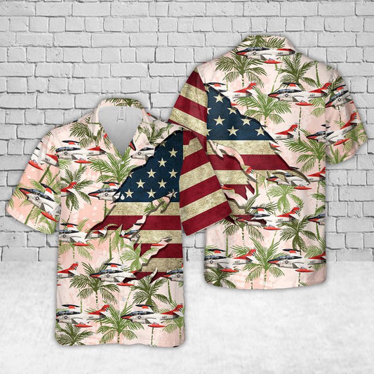 Navy Hawaiian Shirt, Us Navy North American T-2C Buckeye Hawaiian Shirt, Navy Shirts Mens