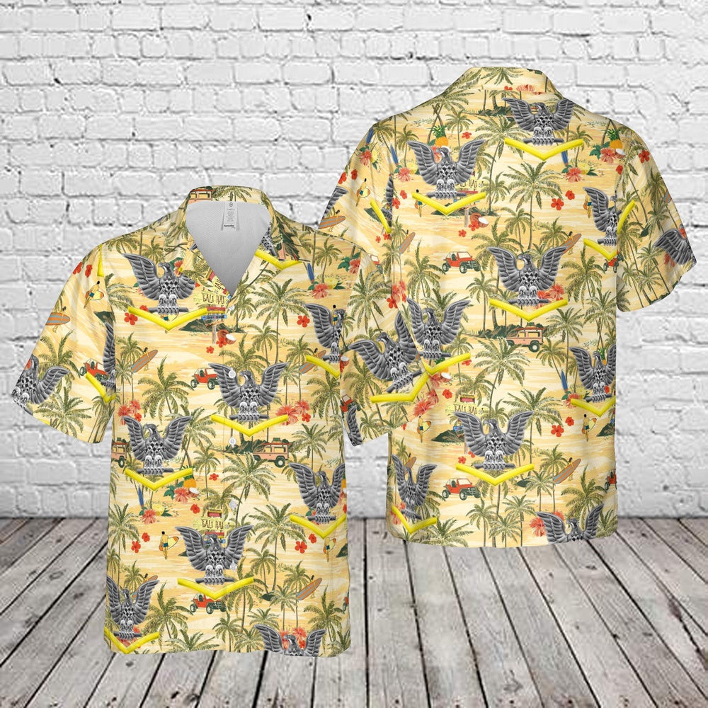 Navy Hawaiian Shirt, Us Navy Petty Officer Third Class E-4 Hawaiian Shirt, Navy Shirts Mens