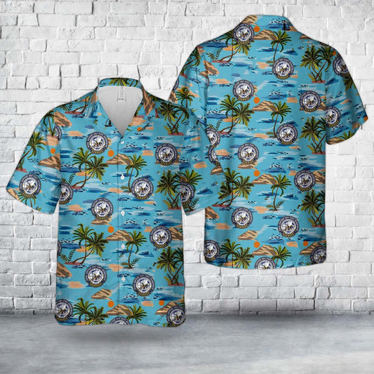 Navy Hawaiian Shirt, Us Navy Seebees - Naval Support Unit State Department Hawaiian Shirt, Navy Shirts Mens