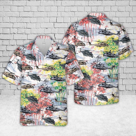 Navy Hawaiian Shirt, Us Navy Sikorsky Ch-53E Super Stallion (Mh-53E Sea Dragon) Hawaiian Shirt, Navy Shirts Mens