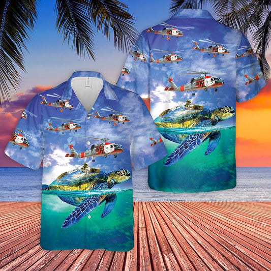 Navy Hawaiian Shirt, Us Navy Sikorsky Sh-60 Sea Hawk Hawaiian Shirt, Navy Shirts Mens