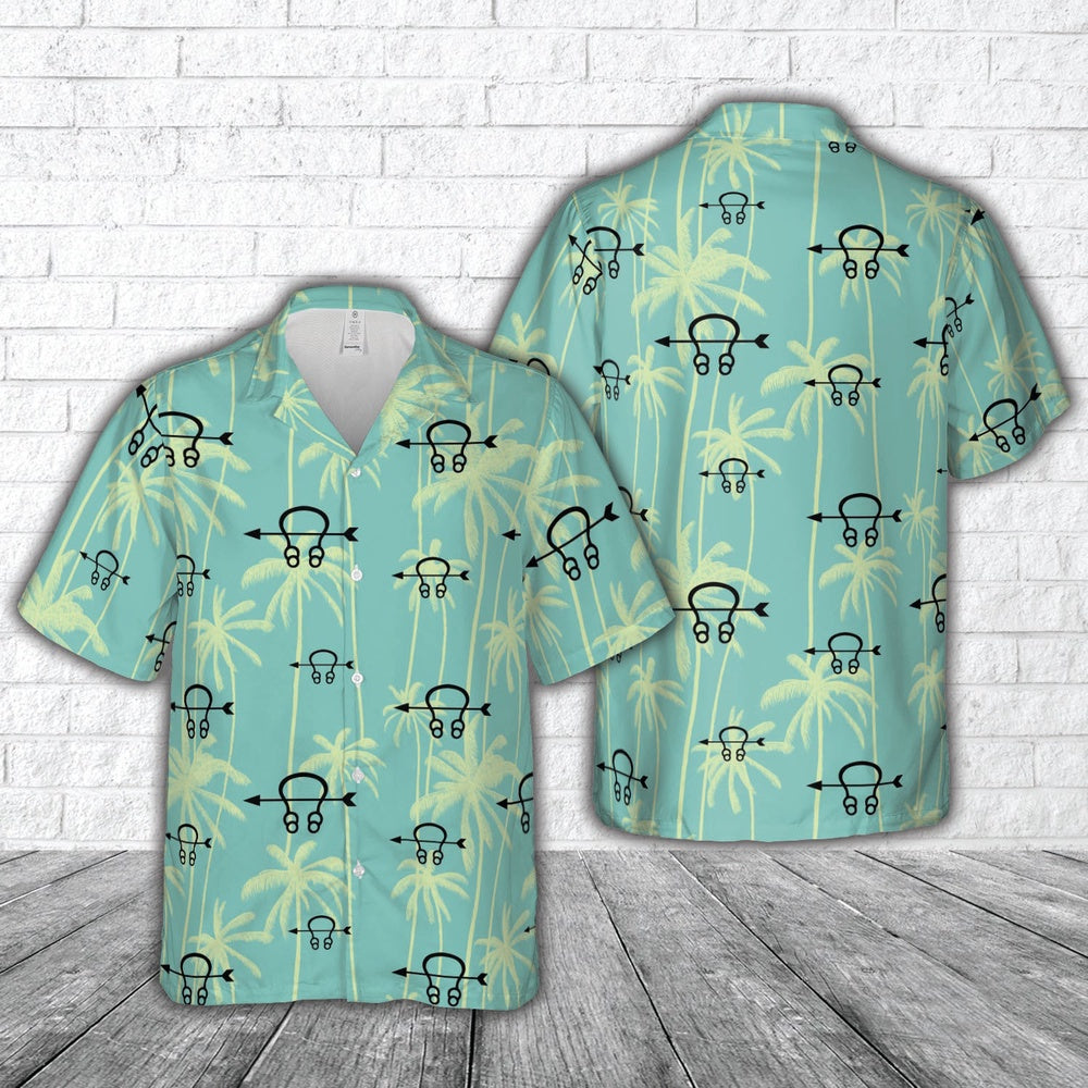 Navy Hawaiian Shirt, Us Navy Sonar Technician (St) Rating Badge Hawaiian Shirt, Navy Shirts Mens