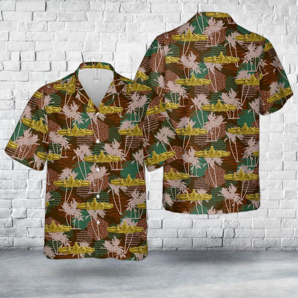 Navy Hawaiian Shirt, Us Navy Special Operations Warfare (Specops) Insignia Hawaiian Shirt, Navy Shirts Mens