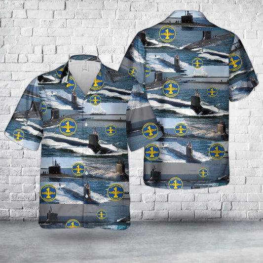 Navy Hawaiian Shirt, Us Navy Submarine Squadron 1 Subron 1 Hawaiian Shirt, Navy Shirts Mens
