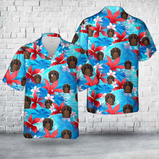 Navy Hawaiian Shirt, Us Navy Tin Can Sailor Destroyer Fleet Hawaiian Shirt, Navy Shirts Mens