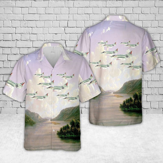 Navy Hawaiian Shirt, Us Navy Vc-7 Douglas A-4 Skyhawk Hawaiian Shirt, Navy Shirts Mens